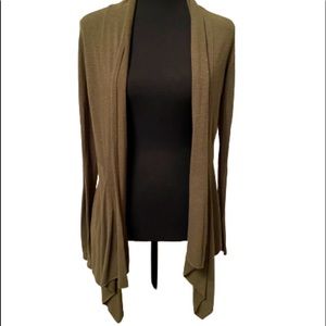 Poof! Hunter Green Cardigan